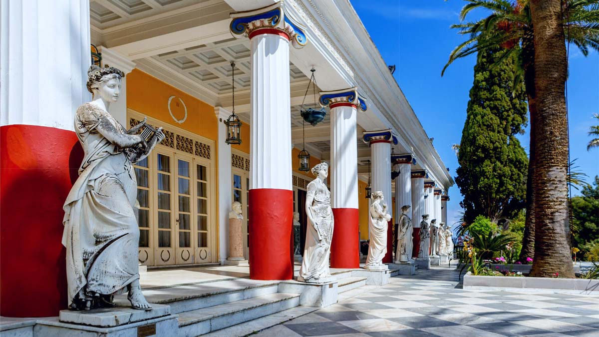 corfu top 5 tour corfutraveller achillion palace