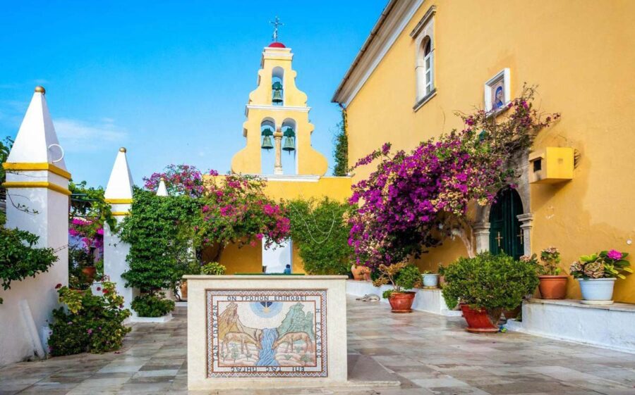 corfu top 5 tour corfutraveller corfu paleokastritsa monastery