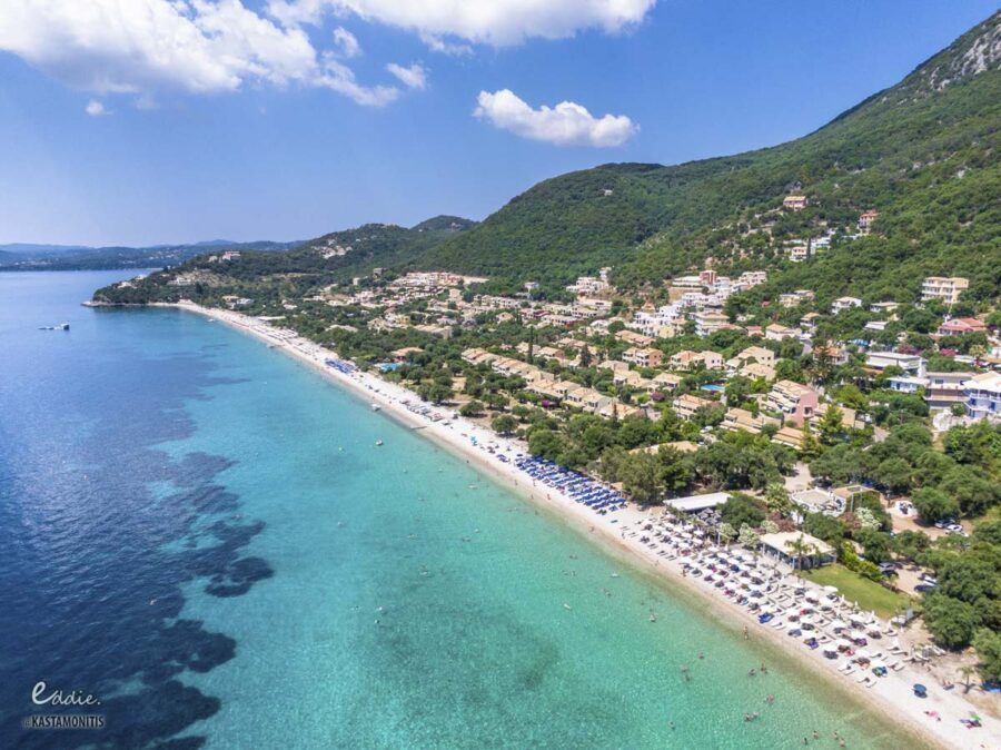 sun and sea tour corfu barbati beach 01