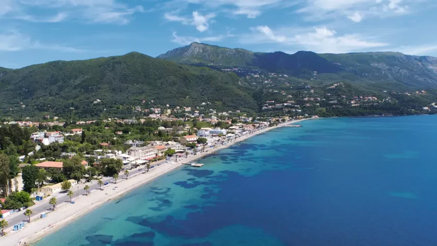 sun and sea tour corfu ipsos beach 01