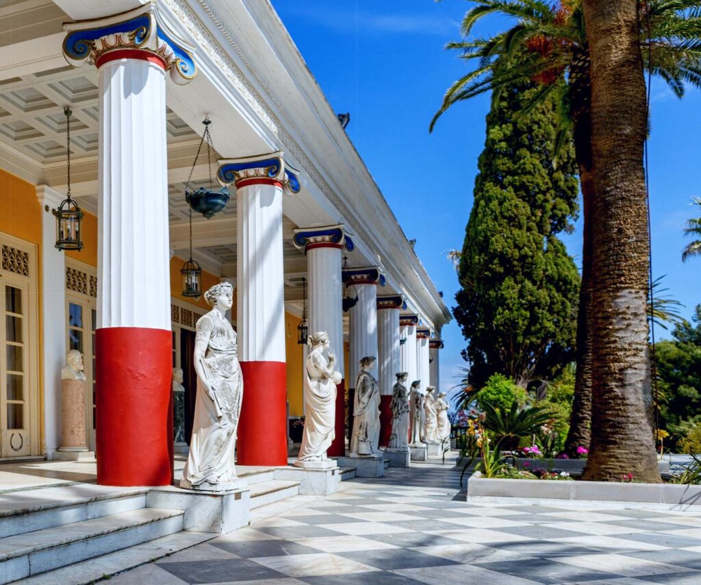 corfutraveller private tour services achilleion palace 01