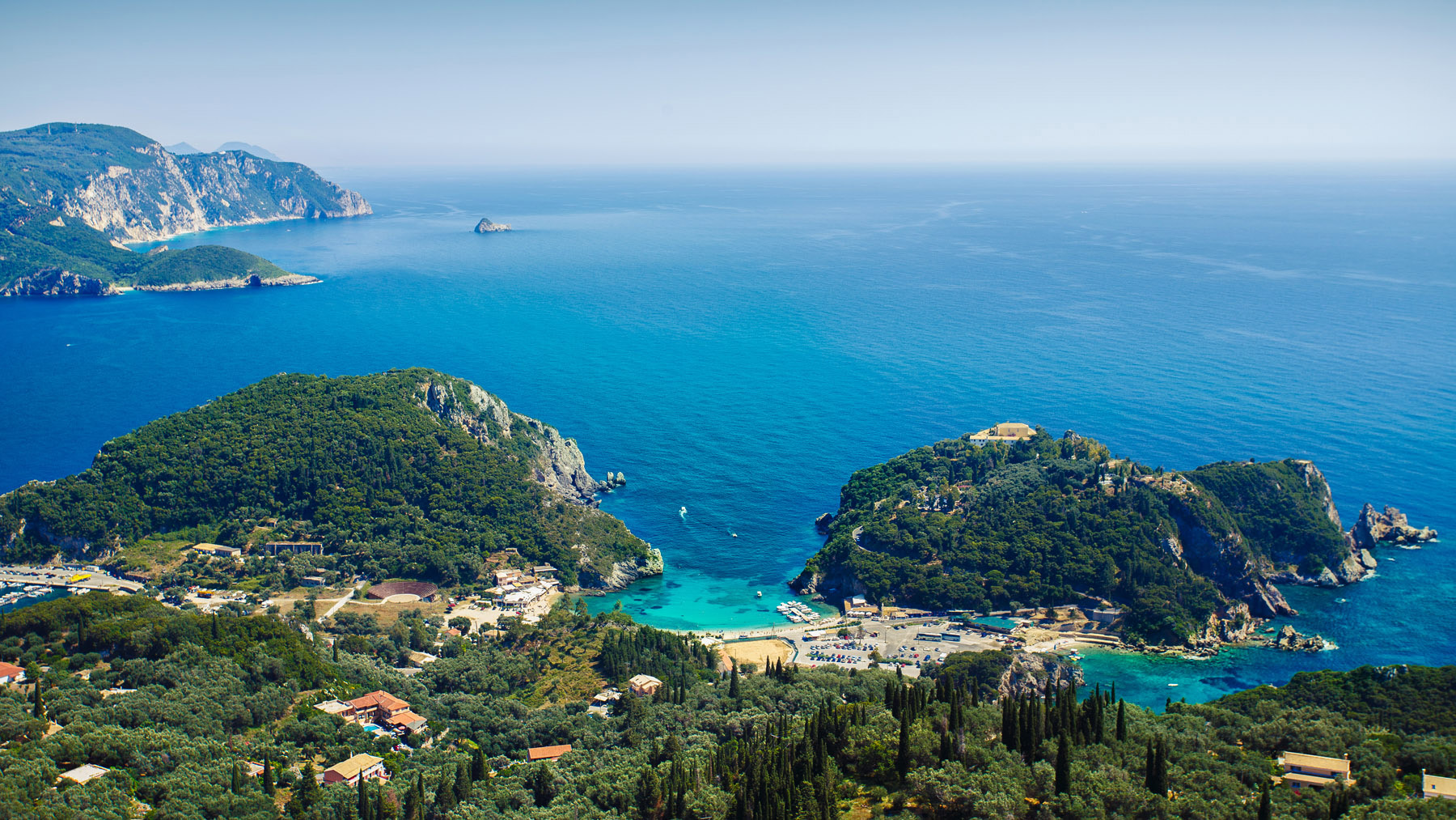 Lakones View Corfu corfutraveller