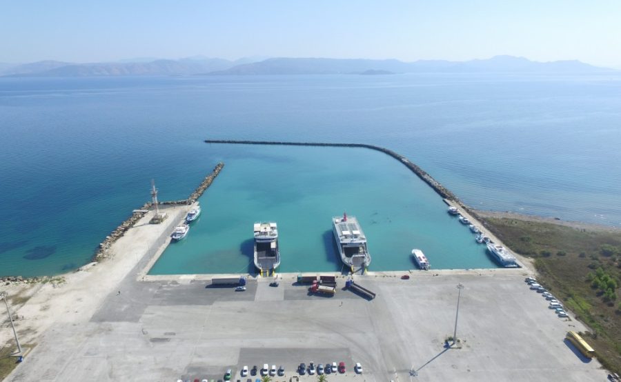 Lefkimmi port corfutraveller transfers